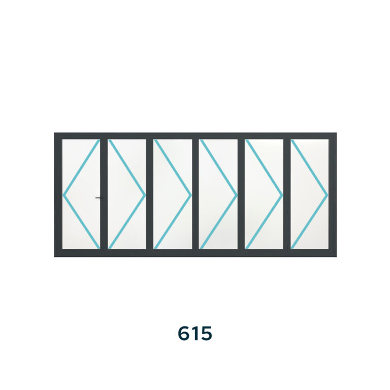 Bespoke 6 Panel Bifold Glass Openings