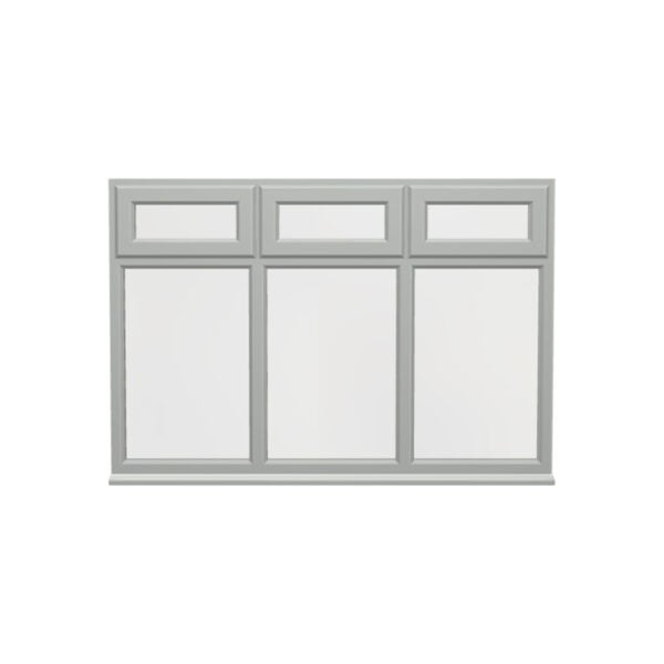 UPVC Casement Window (Style 44) - Glass Openings