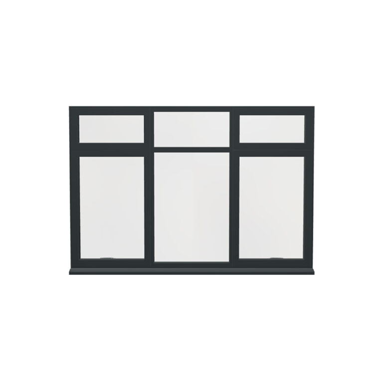 Aluminium Casement Window (Style 46) Glass Openings