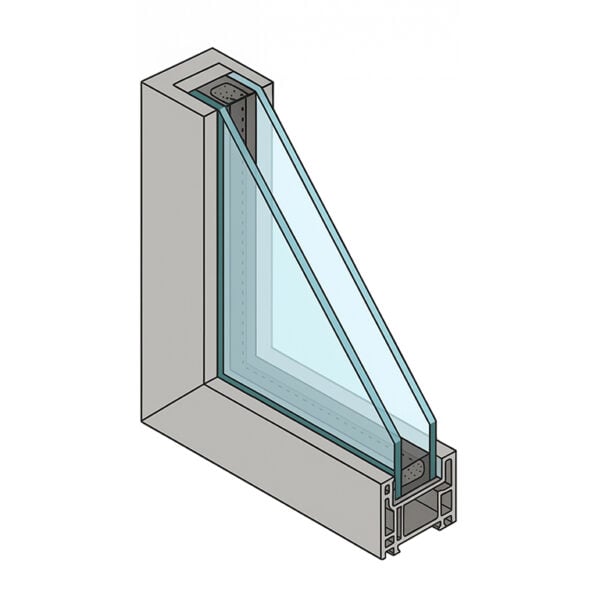 Custom Double Glazed Sealed Glass Unit - Glass Openings